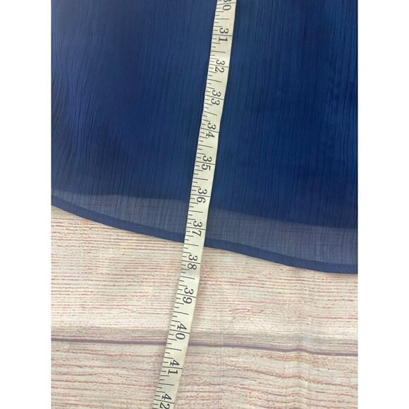 Zara Trafuluc Women's Blue Braided Neck Dress - Small - Picture 3 of 12